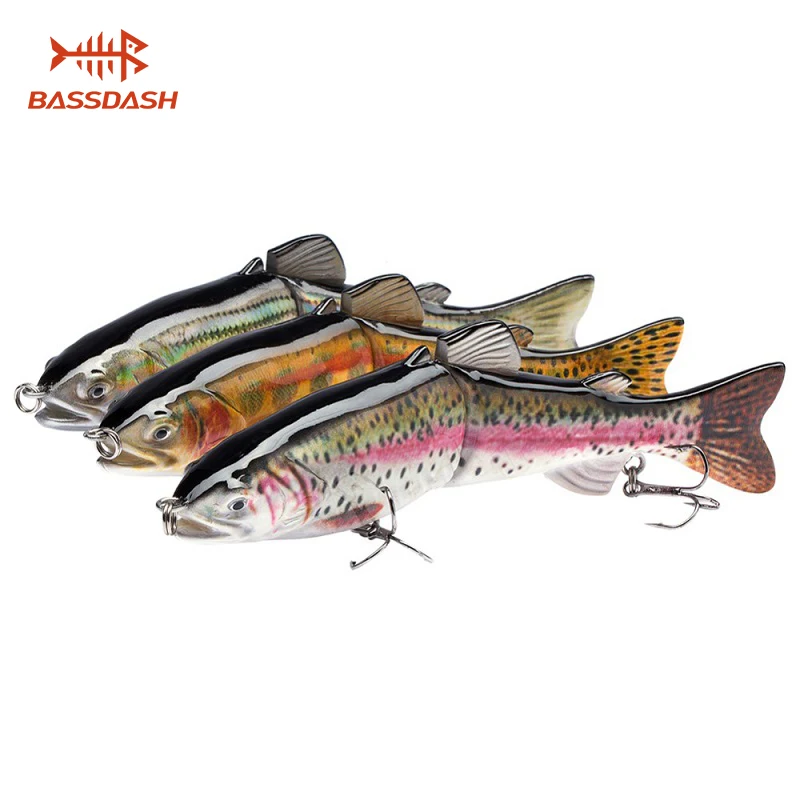 Bassdash Swimbaits Crankbaits Glide твердые приманки приманка для форели пресной воды морской
