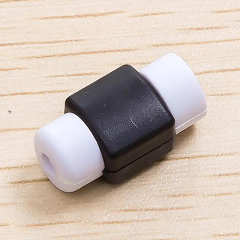 Самые низкие цены на силикон обмотки зажимы USB протектор для кабеля передачи данных для iPhone провода мобильного телефона адаптер обмотка инструмент случайный цвет