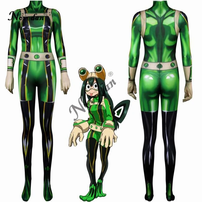 

Tsuyu Asui Cosplay My Hero Academy Costume Anime Cosplay Boku No Hero Academia Asui Tsuyu Costume Womens Full Body Suit