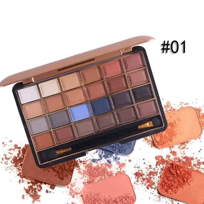 

5PCS Color Eyeshadow Pallete Make up Long-lasting Eye Shadow Matte Easy to Wear Makeup Palette