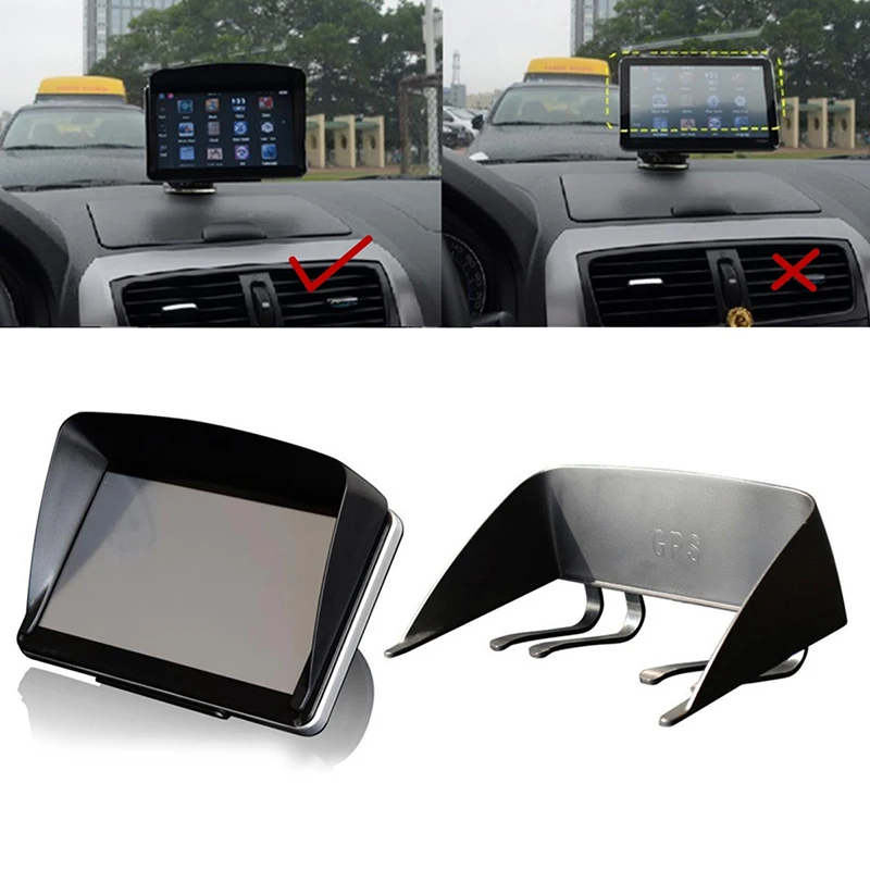 Vehemo 1Piece GPS NavIgation Accessories 5 Inch GPS Universal Sunshade Sunshine Sun Shade GPS