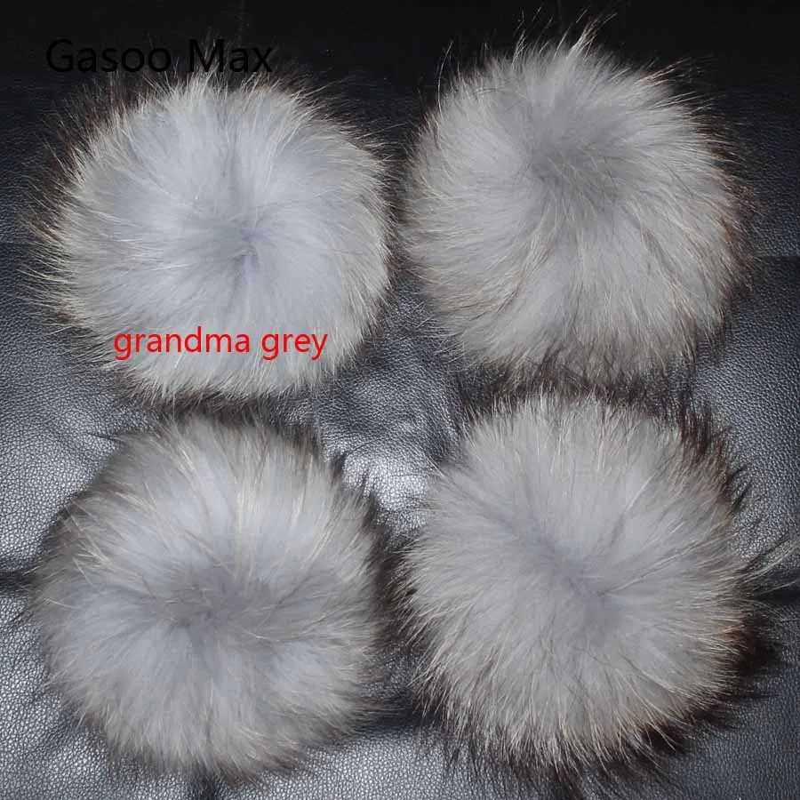Помпоны из меха енота и лисы 13 14 см 15 5 шт./лот|pom pom fur ball|real pompomfur |
