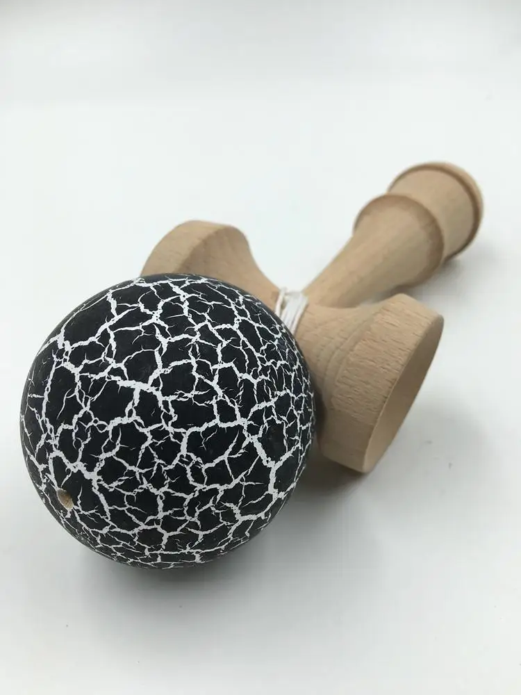 Twb 16 цветов Новая высококачественная безопасная игрушка бук Kendama Лучшие Детские деревянные игрушки игрушка мяч - Цвет: Коричневый