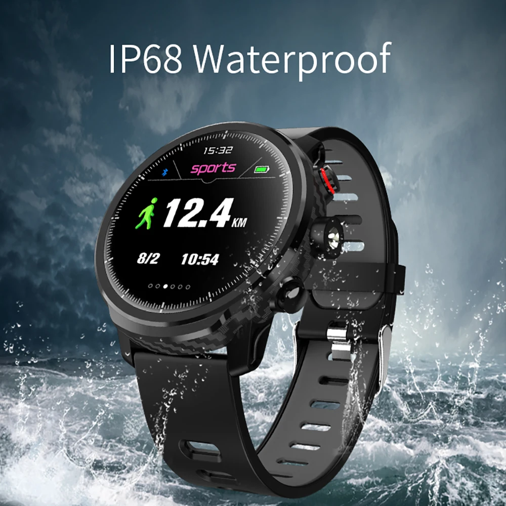 LEMFO L5 Smart Watch Men IP68 Waterproof Standby 100 Days Multiple Sports Mode Heart Rate Monitoring Weather Forecast Smartwatch LEMFO L5 Smart Watch Men IP68 Waterproof Standby 100 Days Multiple Sports Mode Heart Rate Monitoring Weather Forecast Smartwatch