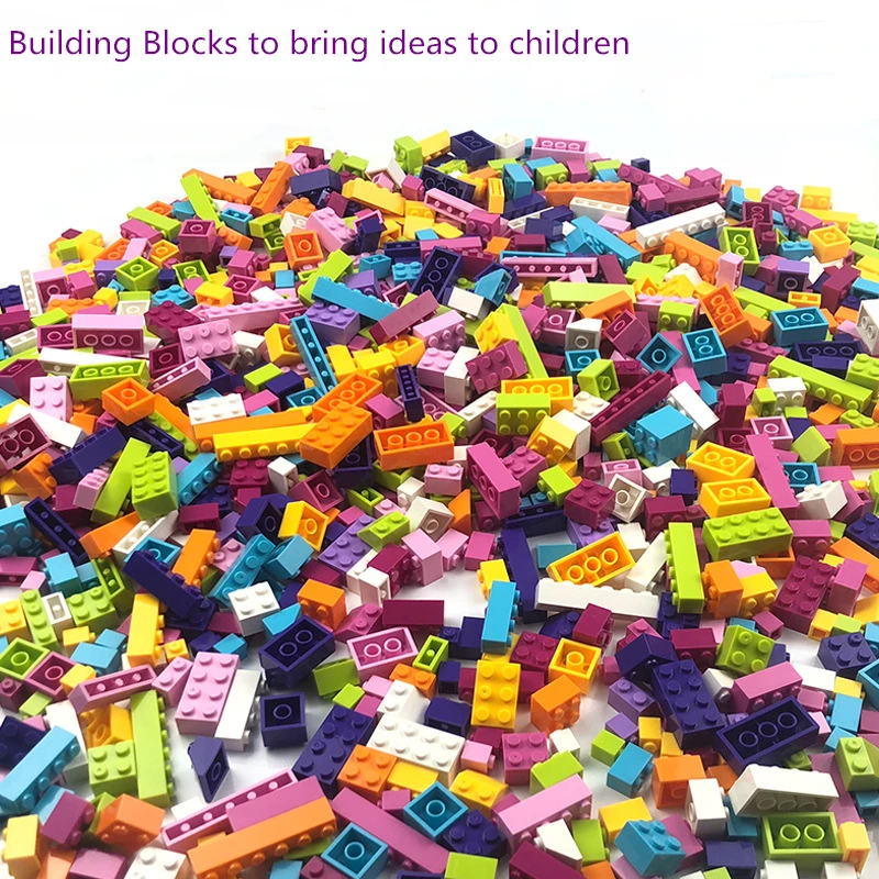 

Small Self-Locking Legoed Building Blocks 1100PCS Compatible with Various Brands of DIY Building & Construction Blocks