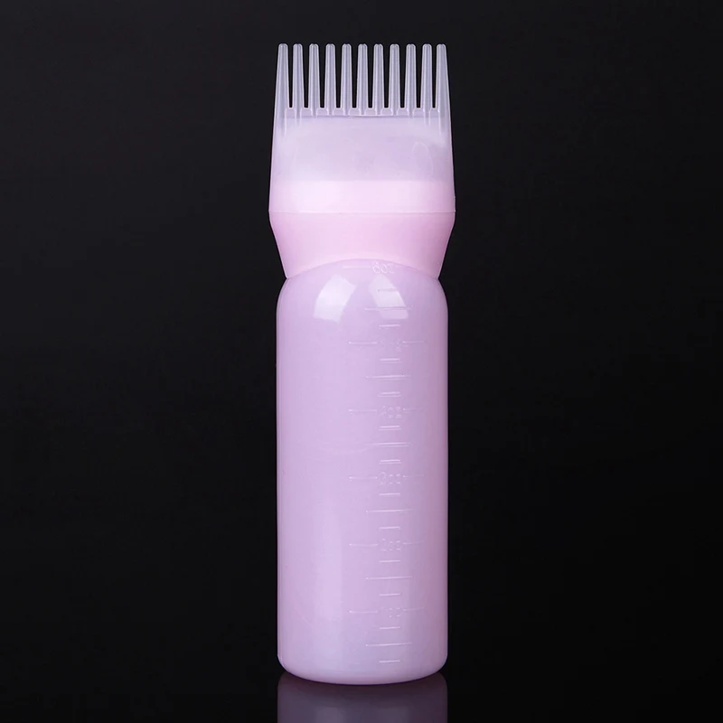 Краска шампунь бутылка масло расческа 120 мл инструменты для волос аппликатор кисточки бутылочки стайлер для укладки волос окраска