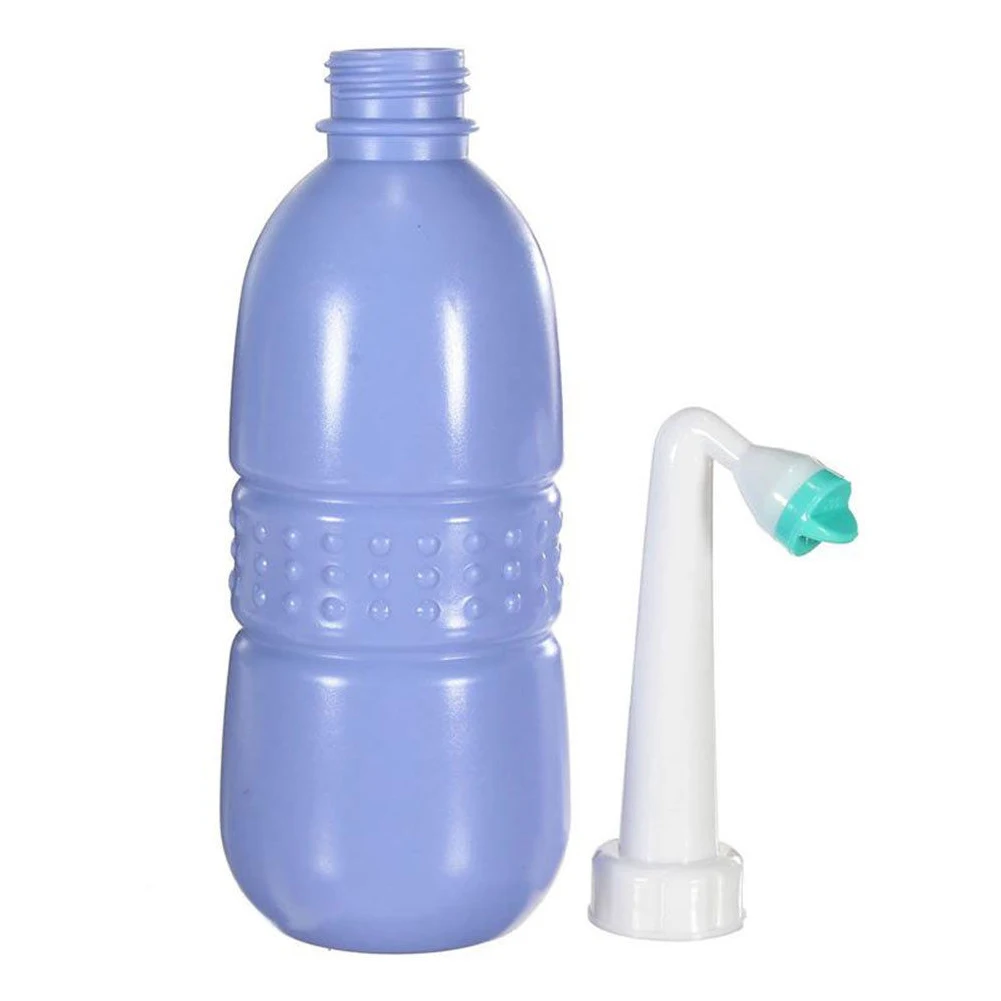 Random Color 450ml Portable Empty Bidet Bottle Handheld Travel Toilet Hand SpraySeat Water