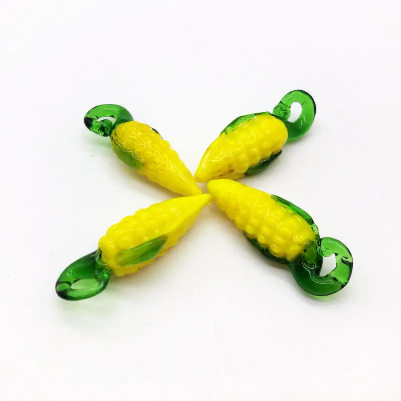 50 шт Смешанные Овощные и фруктовые бусины из муранского стекла|murano glass fruit|mixed