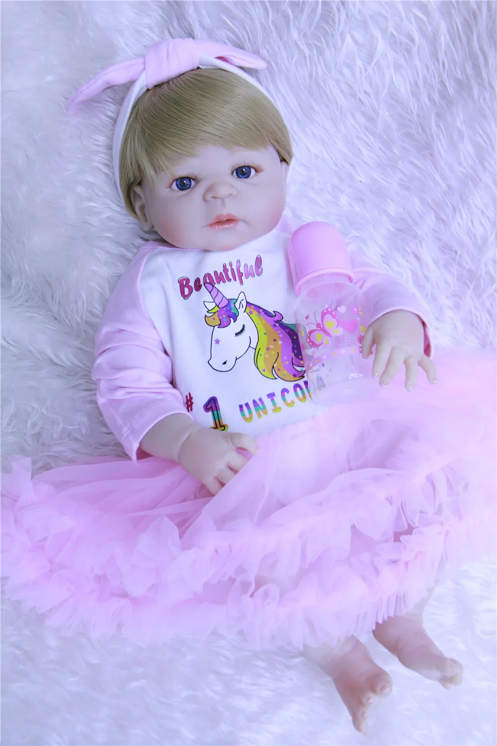 Bebes reborn npkколлекция бренд 2" полный Силиконовый reborn baby girl куклы для детей подарок на день рождения Поддельные Детские куклы силиконовые