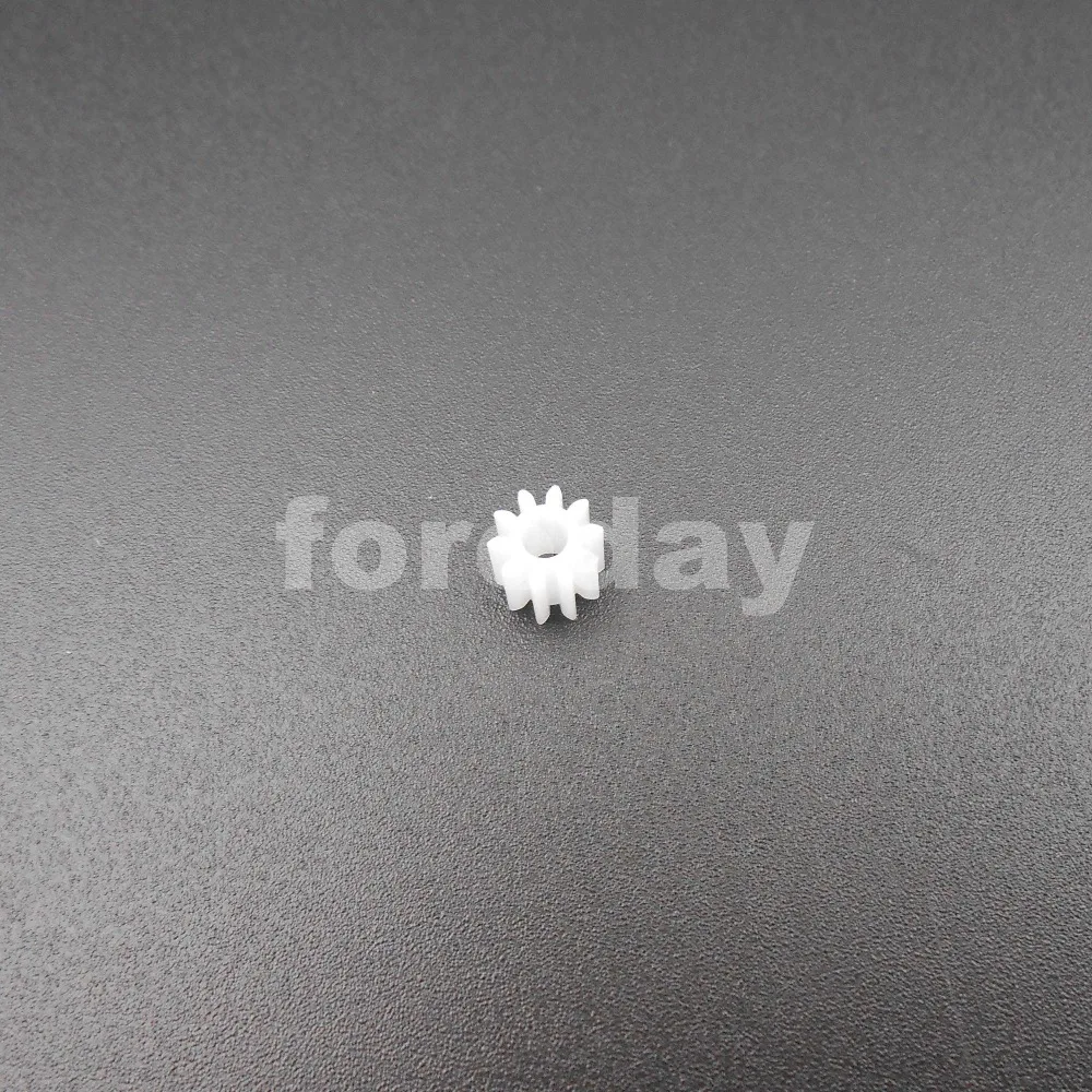 50PCS X NEW Plastic Spur Gear (102.5A) 0.5 Modulus Aperture 2.5mm Tight DIY T=10 Gears 0.5M 10T Height 5MM 50PCS/LOT * FD157X50