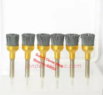 

100pcs NEW Silicon Carbide Bowl Polishing Polisher Brushes Latch Type