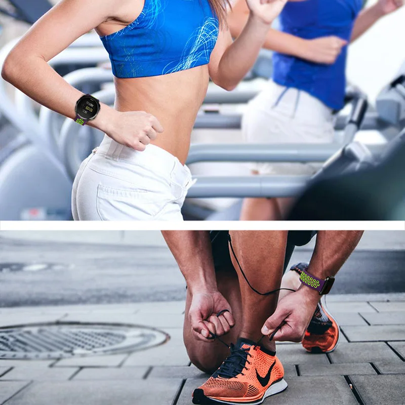 Laforuta браслет для Suunto 3 Fitnes силиконовый ремешок 20 мм быстросъемный женщин и мужчин