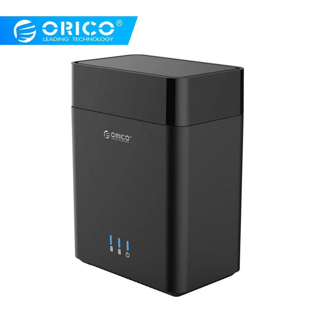 Premium Offer for  ORICO Dual Bay Magnetic-type 3.5 inch Hard Drive Enclosure USB3.0 to SATA3.0 3.5 in HDD Case Suppor