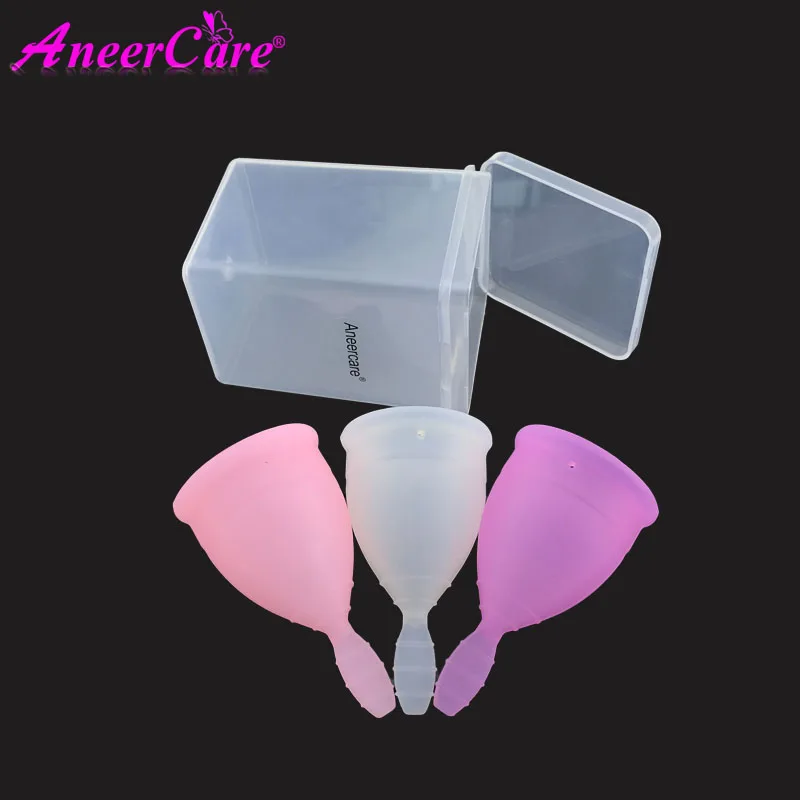 

1pcs Menstrual Cup Medical Grade Silicone Coppetta Mestruale Copas Silicona Menstruatie Cup Coupe Menstruelle Menstruation