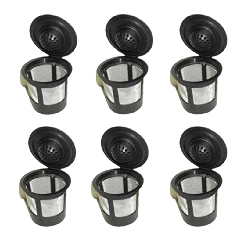 

6pcs Coffee Pod Filters Compatible with Keurig K cup coffee system Reusable Coffee Filter