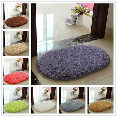 

8 Colors Anti-slip Bathroom Rug Soft Floor Mat Memory Foam Mat Bedroom Room