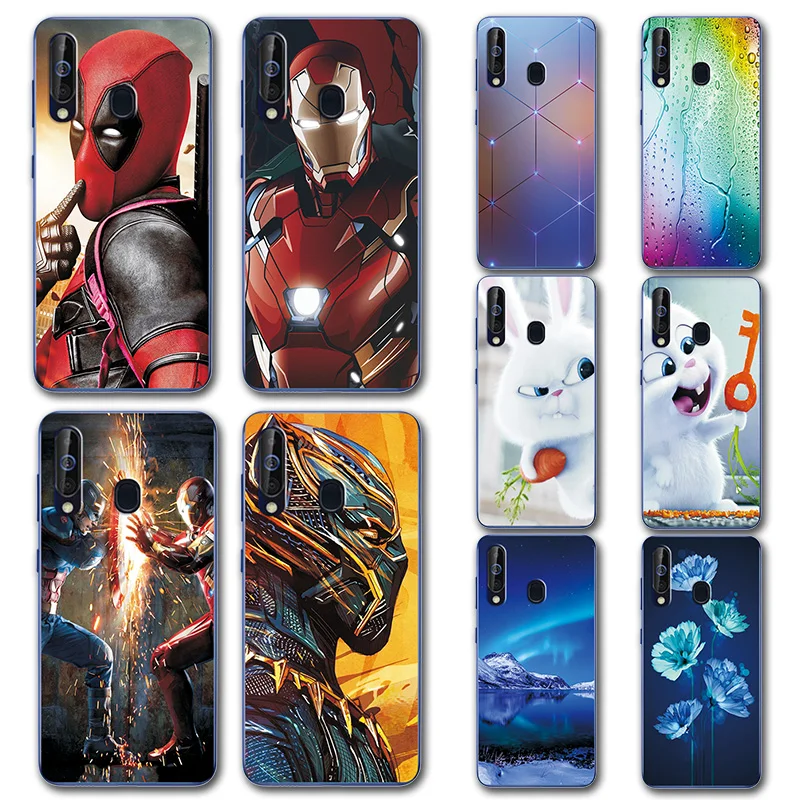 

Case Silicone For Samsung A30 A10 Funny Patternd Case Cover For Samsung Galaxy A60 A50 A40 Brilliant Phone Case Shell A60 A50