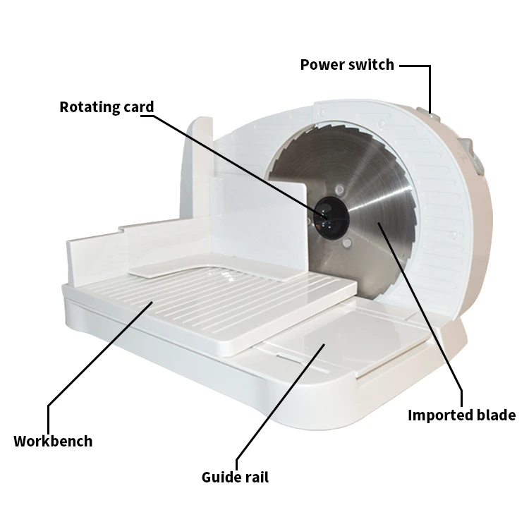 Электрический ломтерезка для замороженного мяса режущий прибор для измельчения мяса