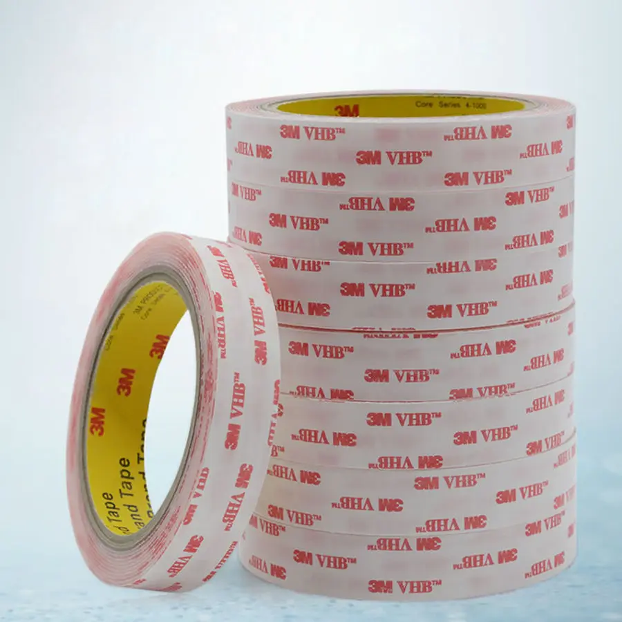 

Free Shipping 8pcs/lot Oval Shape 3M VHB 4910 Double-sided Clear Transparent Die Cut Acrylic Foam Adhesive Tape