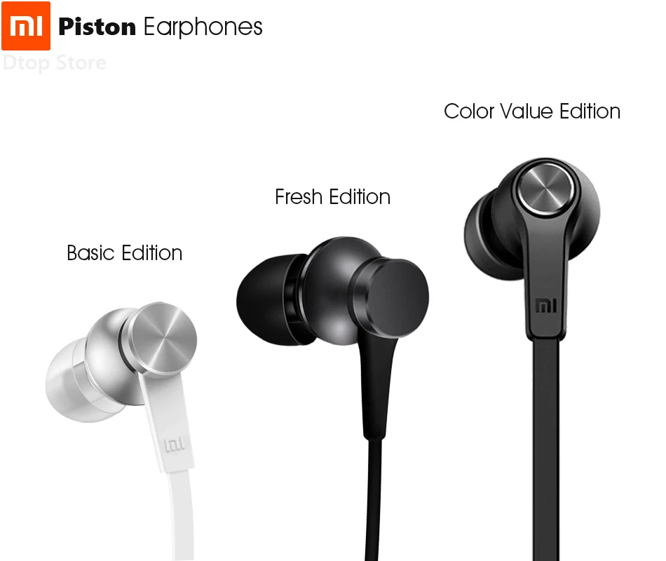 Xiaomi Piston Basic Fresh color Value Edition версия поколения 3-е наушники серии наушники-вкладыши Reddot дизайн награда