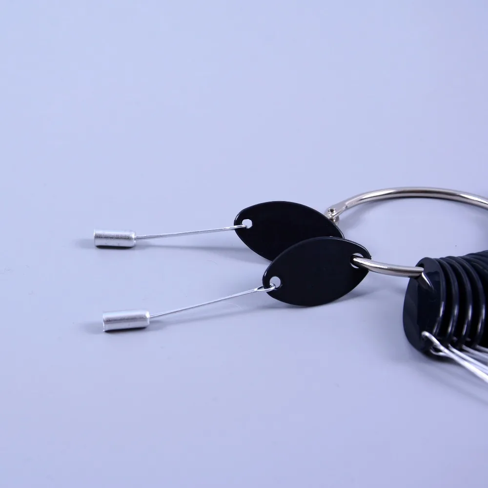 30 pcs / set hair color ring for tool , hair color ring Accessories(Silver Color)