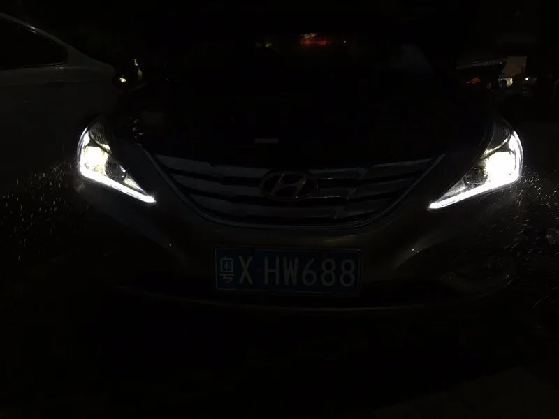 Flash Deal VLAND Factory For Car Head Lamp For Sonata 2011 2012 2013 2014 2015 LED Headlight With Day Ligth DRL H7 Xenon Lamp Plug And Play 2 Flash Deal VLAND Factory For Car Head Lamp For Sonata 2011 2012 2013 2014 2015 LED Headlight With Day Ligth DRL H7 Xenon Lamp Plug And Play 2