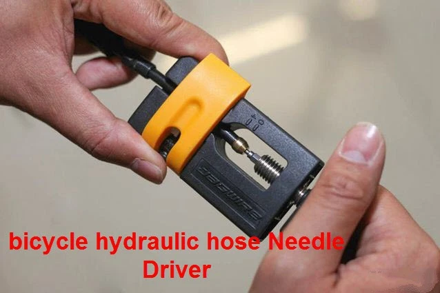 Clearance 1set Bicycle chain cycle hydraulic hose Needle Driver for shimano SRAM AVID Magura Hope Formula bike hydraulic hose repair tool 3