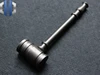 EDC Matte Handmade Titanium Alloy Portable Mini Pipe Without Filter Cigarette Holder ► Photo 1/6