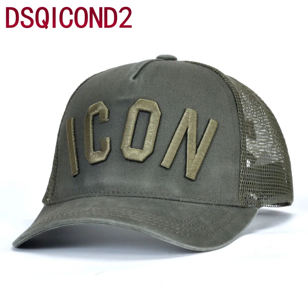 Best Quality 100Cotton Baseball Caps DSQ Letters Men Women Classic