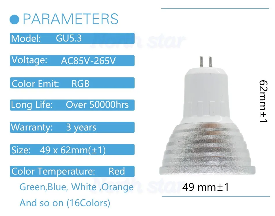 Самая низкая цена 5 Вт Светодиодный E27 E14 GU10 RGB светодиодный светильник 16 видов цветов светодиодный прожектор с ИК-пультом дистанционного управления Светодиодный светильник для украшения дома Вечерние