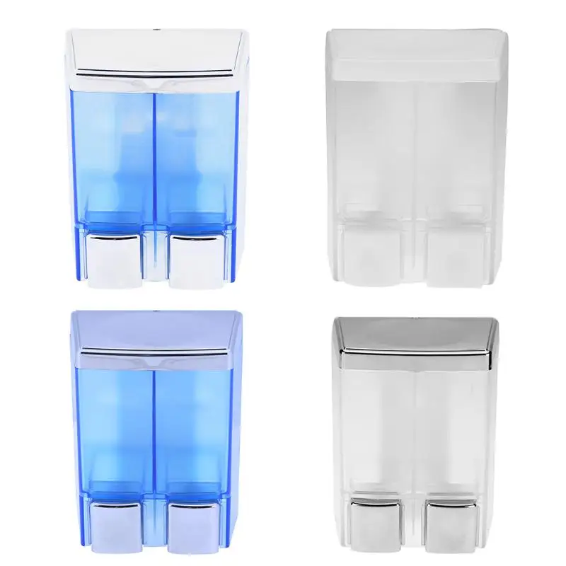 

250ml Shampoo Bottle Shower Gel Box ABS Plastic Bathroom Kitchen Wall Mounted Liquid Sanitizer Soap Shampoo Dispenser