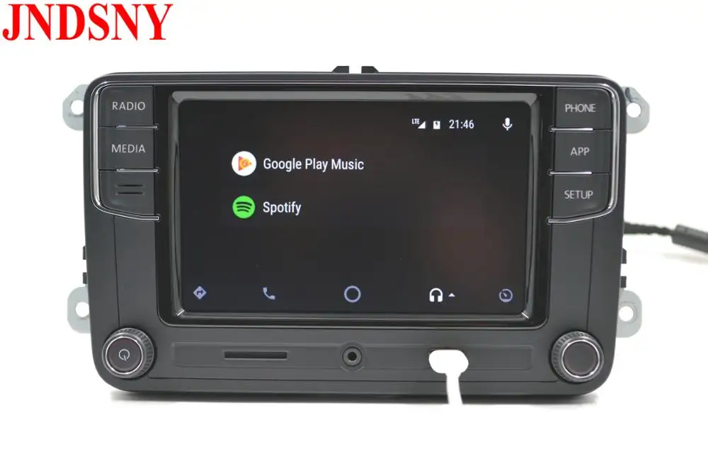 JNDSNY Android Авто CarPlay R340G RCD330 Noname RCD330G Plus Автомагнитола для VW Golf 5 6 Jetta CC Tiguan Passat Polo 6RD 035 187B