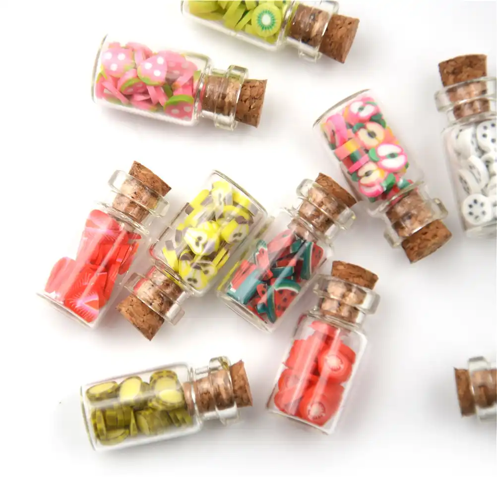 12 Stück Miniatur Lebensmittel Essen Küchenzubehör Satz für Puppen