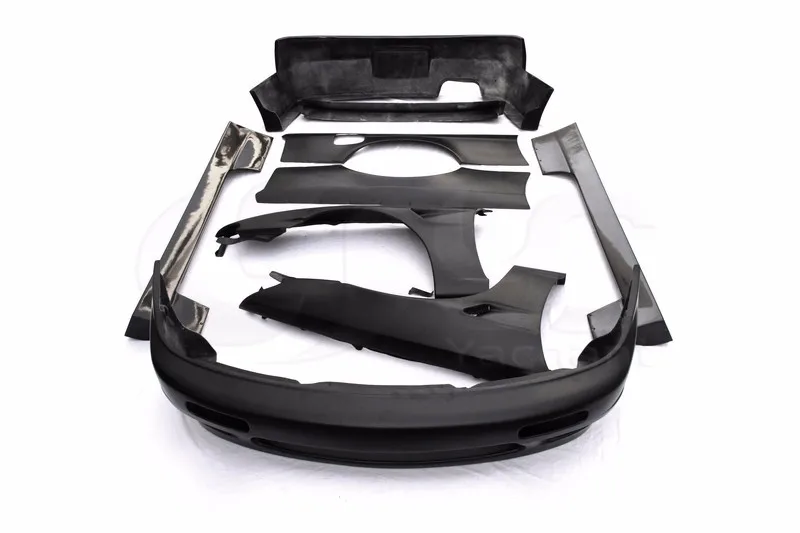 1995-1996 Nissan S14 Zenki S14A Kouki Rocket Bunny  V1 Aero Style Body Kit FRP  (5)