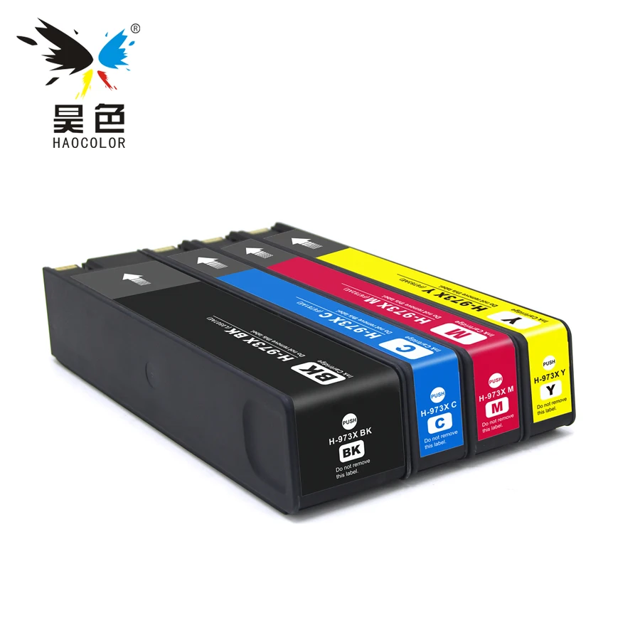 HAOCOLOR remanufactured pigment based Ink Cartridges For HP 973 973X