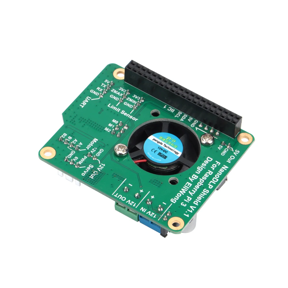 NanoDLP щит V1.1 плата расширения с DRV8825 контроллер MOS для Raspberry Pi 3B и NanoDLP свет-выздоровленные 3D принтеры