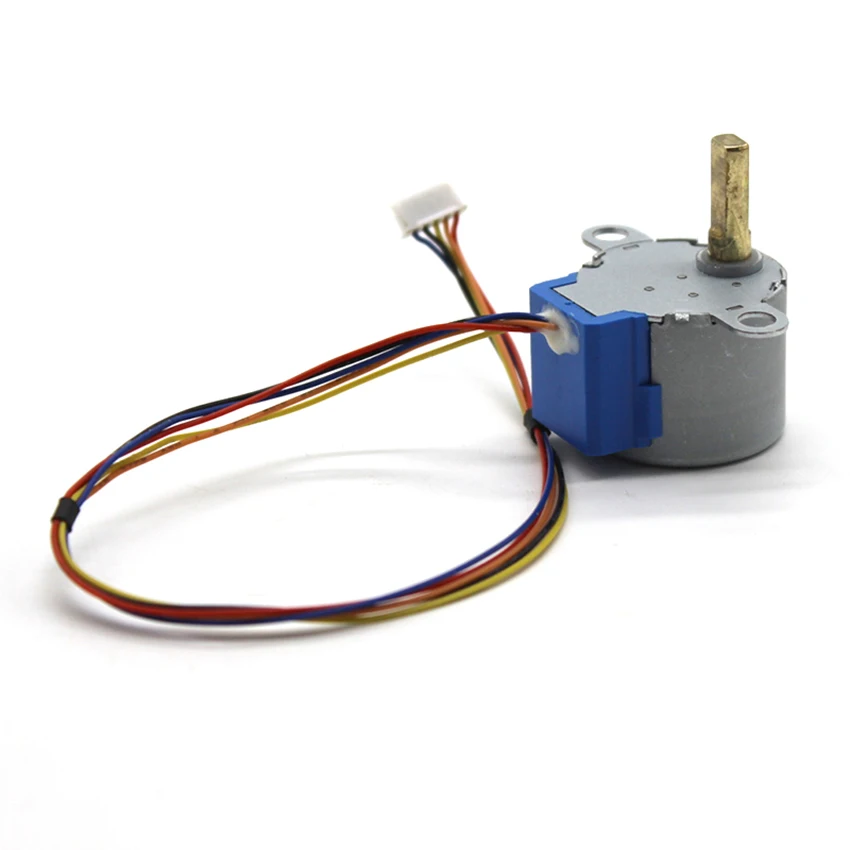 24BYJ48 DC 5V Reduction Stepper Motor 4-Phase 5-Wire 1//64 Reduction Ratio
