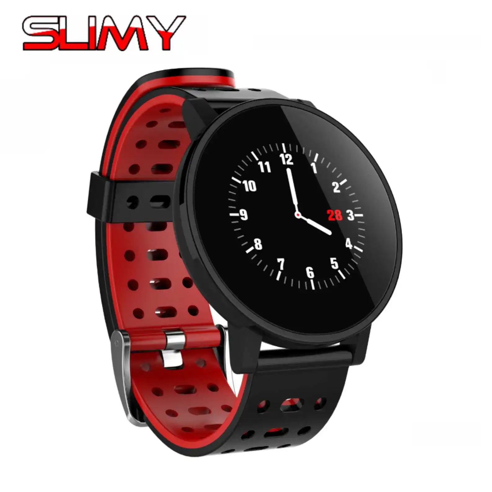 Slimy T3 Smart Watch Heart Rate Blood Pressure Monitor