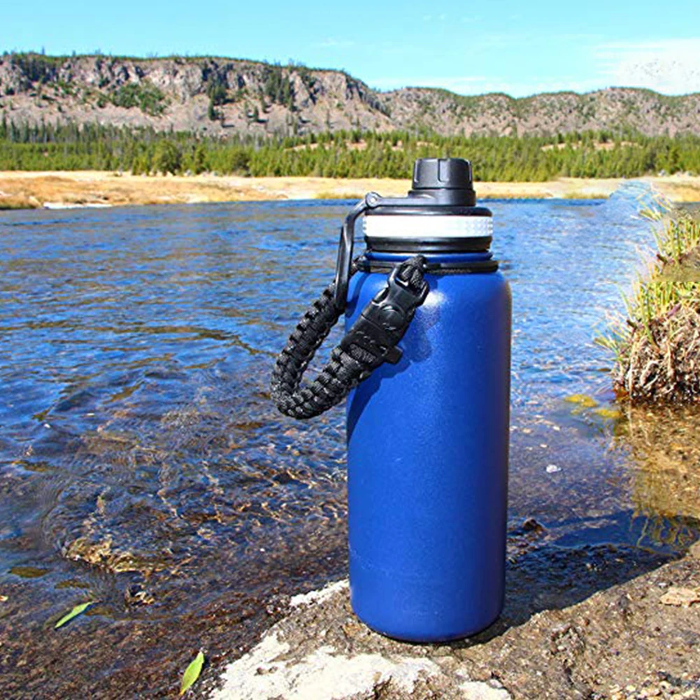 7 Core Handle Strap Water Bottle Accessories Cup Holder Simple Hiking