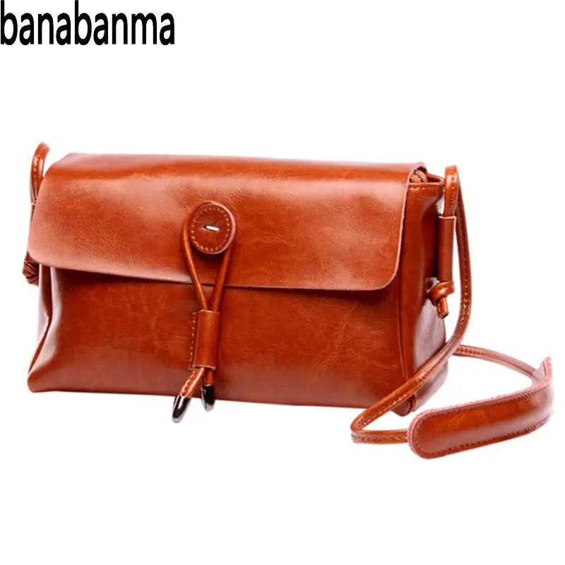 

Banabanma Women Handbag Leather Crossbody Satchel Handbag Shoulder Messenger Bag Fashion Bags for Women 2018 ZK30