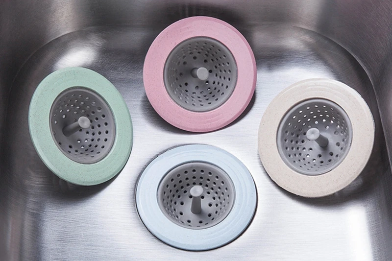 Round Kitchen Sink Filter Screen Floor Drain Hair Stopper Hand Sink Plug Bath Catcher Sink Strainer Cover Tool  49