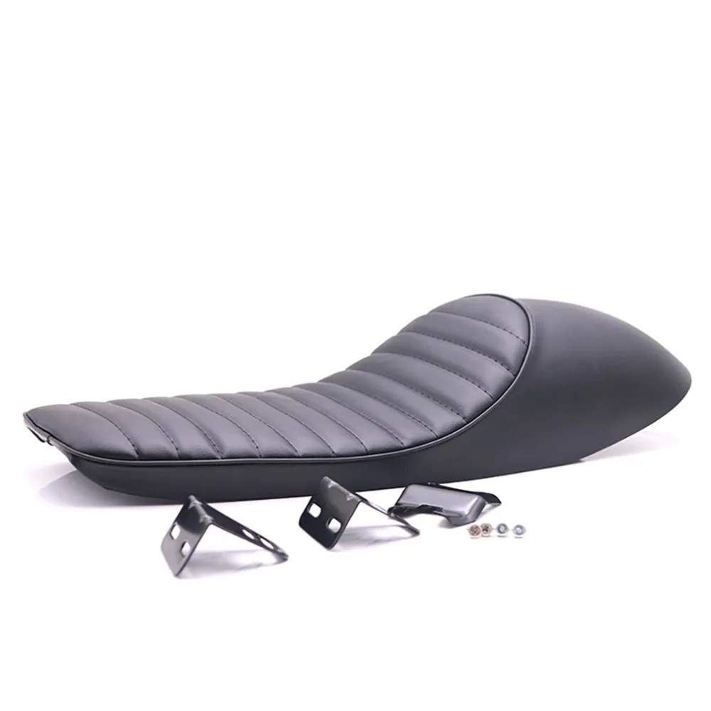 

Vintage Motorcycle Extended Hump Cushion Motorcycle Seat Cafe Racer Saddle Scramble Flat Pan FOR Honda CG1215 Hot