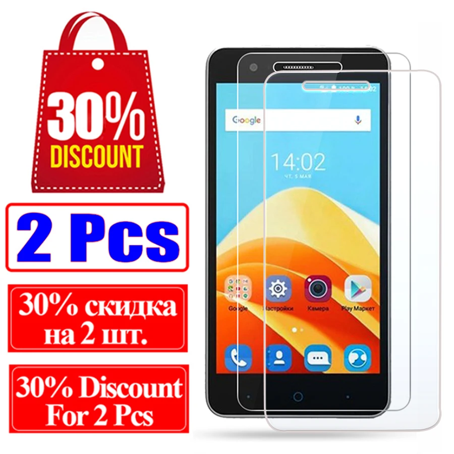 Защитное стекло для zte a520 лезвие из закаленного стекла a6 a610 plus a510 a512 a601 l5 l3