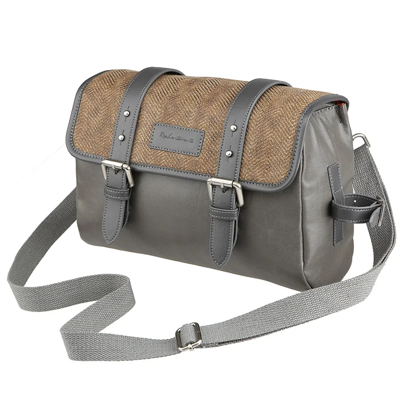 Buy High quality England retro Bicycle bag inclined