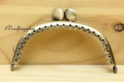 Рамка для сумки шитье рамка кошелька металлическая 8 5 см антибронзовая B11 | Багаж