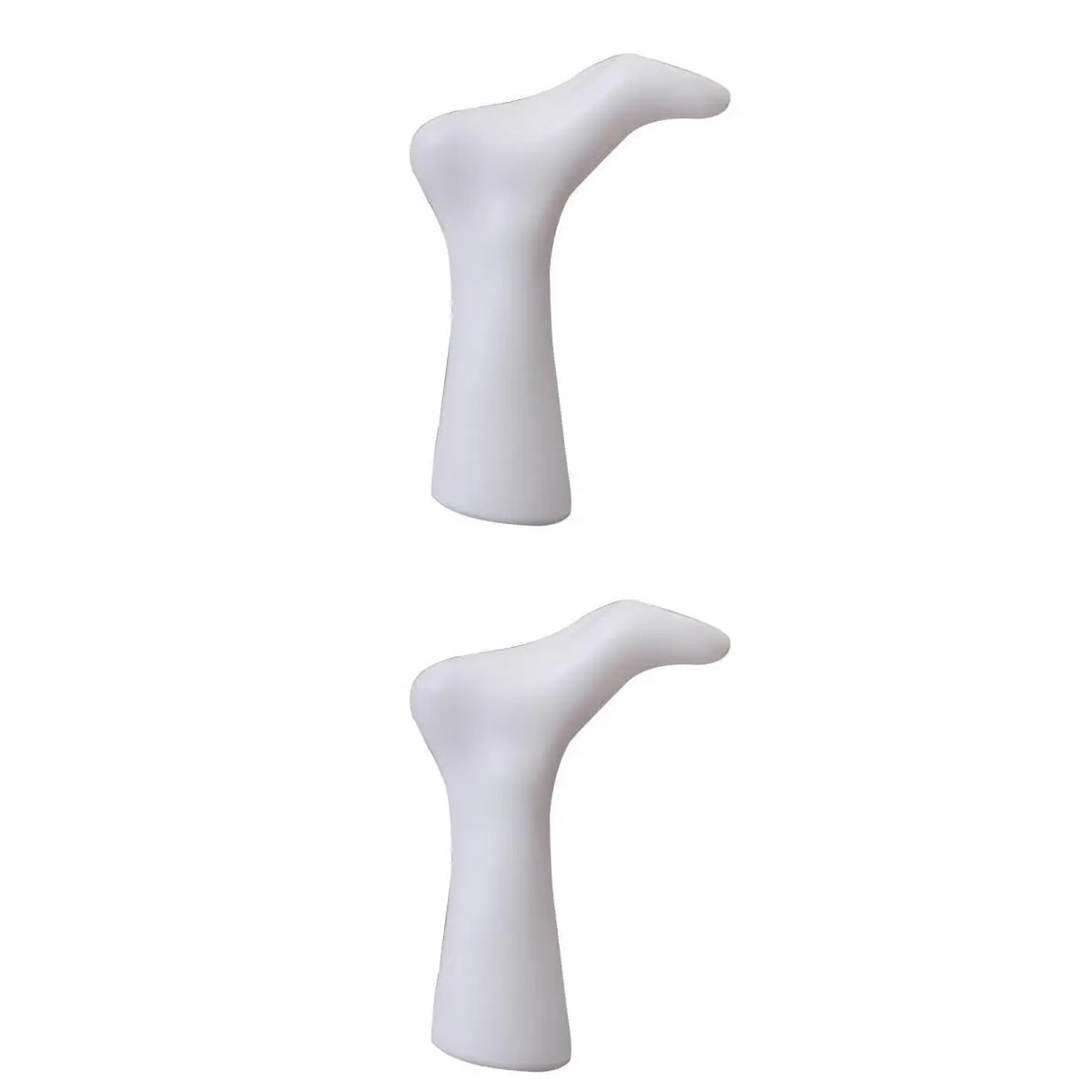 Set of 2 Adult Foot Plastic Mannequin for Sock Sox Display Male+Female