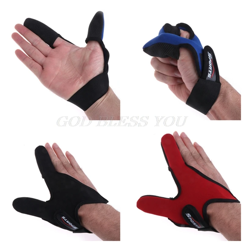 Fishing Gloves 2 Fingers Outdoor Men Breathable Anti Slip Elastic Sun Protector