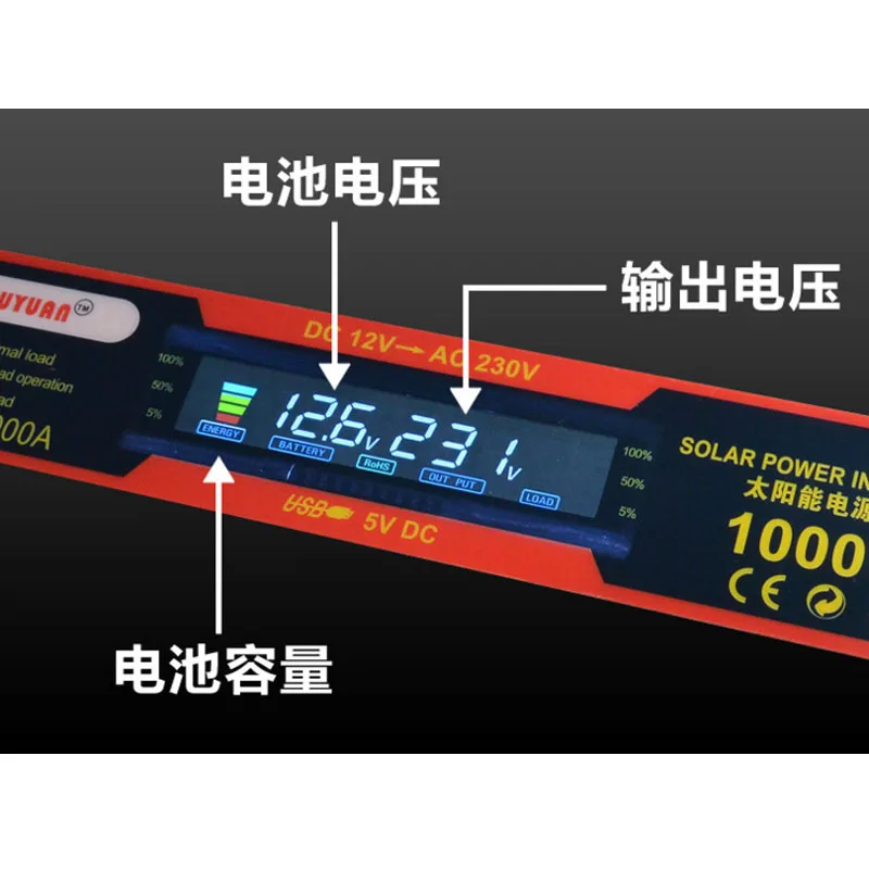 US regulation 12V to 110V Car power inverter