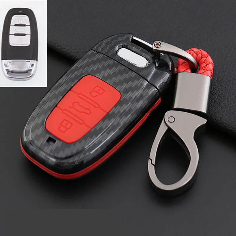 ABS-Carbon-Fiber-Shell-Silicone-Cover-Key-Case-Cover-For-Audi-A3-A4-B6-B7-B8.jpg_640x640 (3)