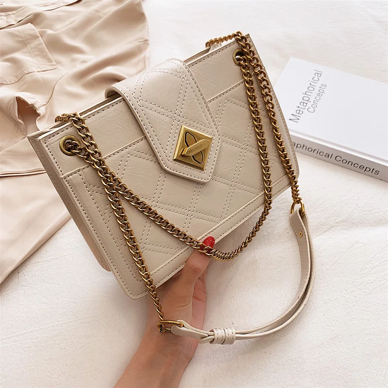 

Luxury Handbags Women Bags Designer Chain Bags Women Messenger Bags Vintage Small Crossbody Bags For Women 2019 bolsa feminina